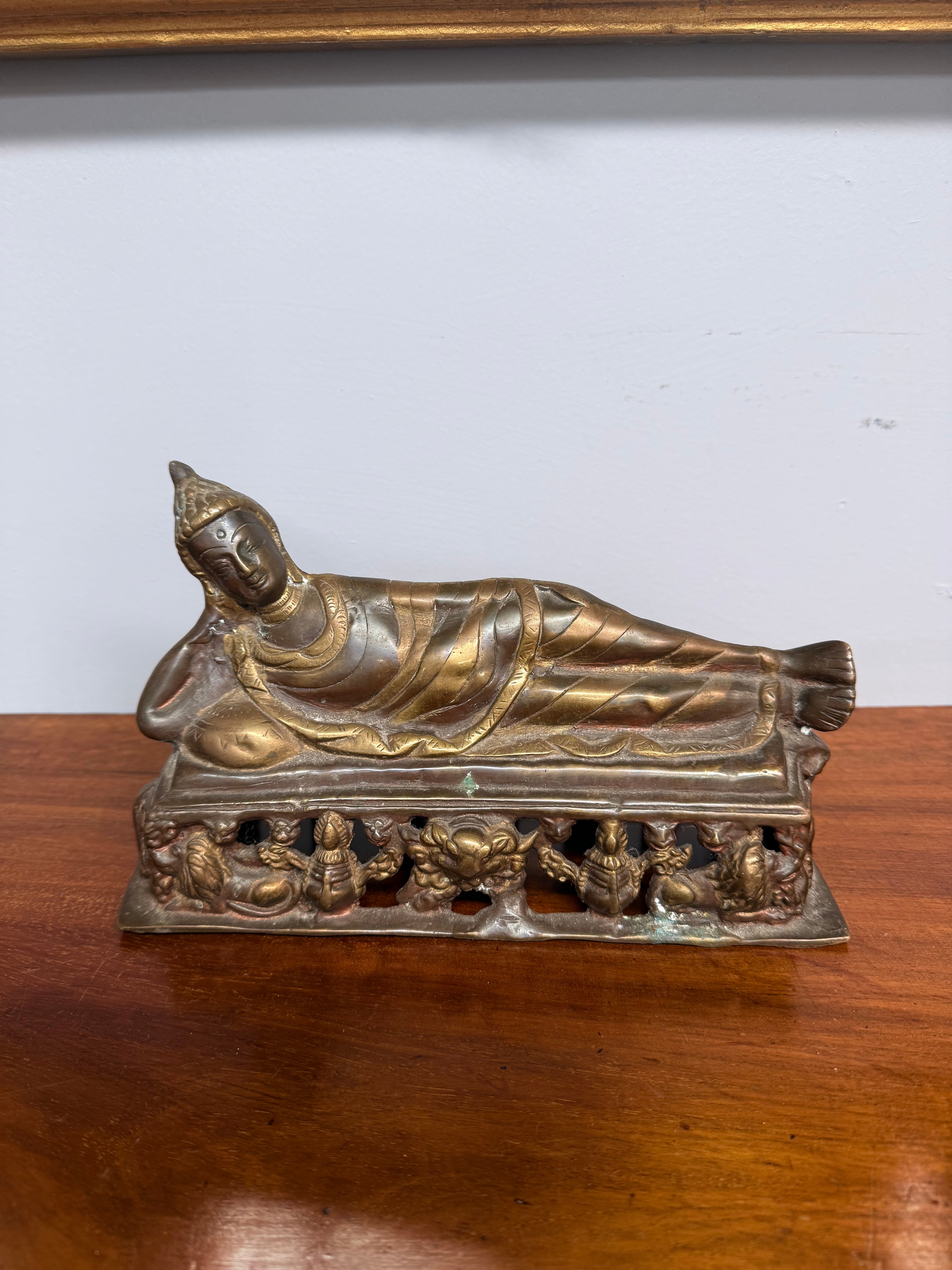 Antique Reclining Bronze Buddha | Antique & Vintage | Moonee Ponds Antiques | Australia Wide Delivery