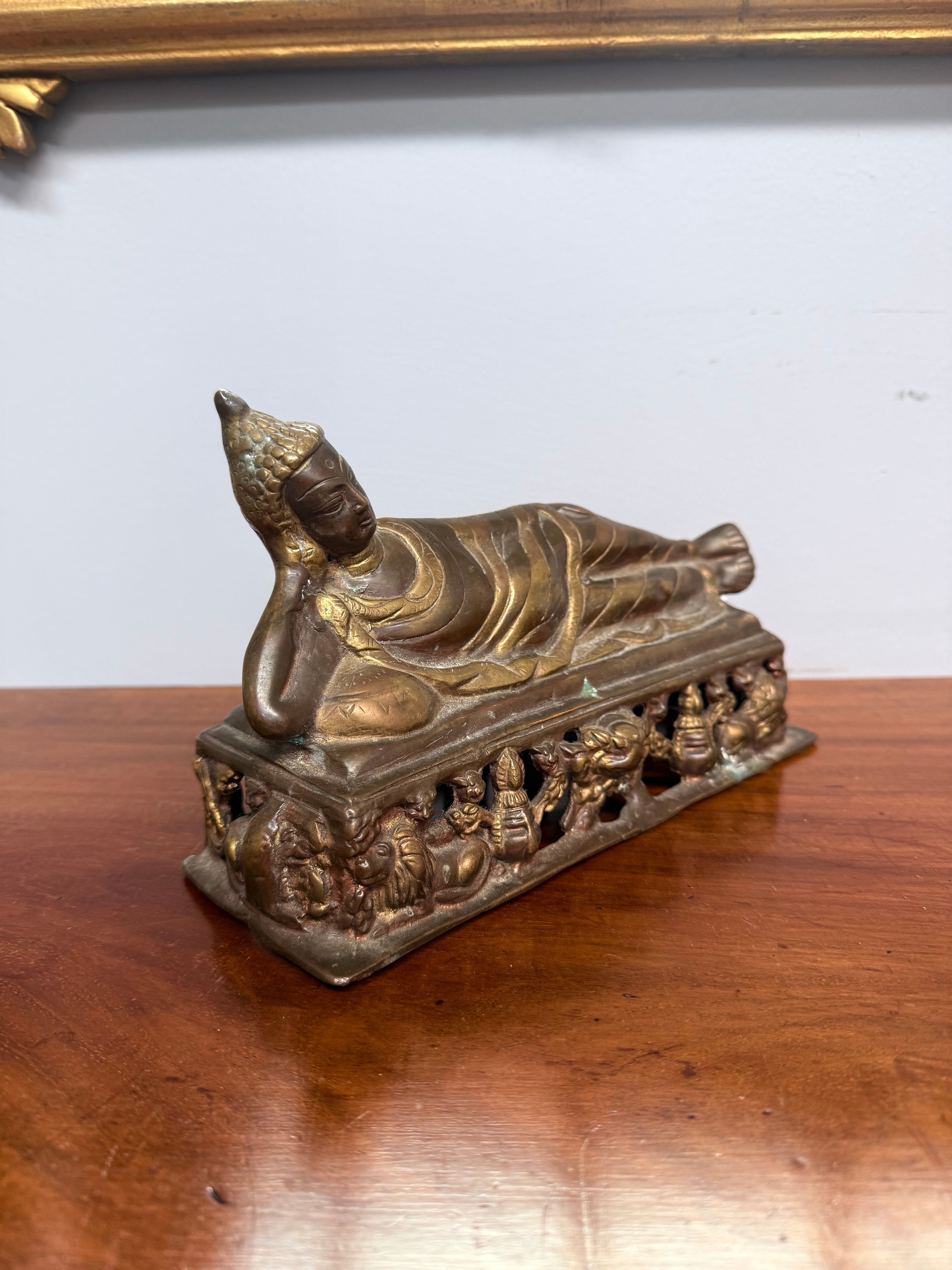 Antique Reclining Bronze Buddha | Antique & Vintage | Moonee Ponds Antiques | Australia Wide Delivery