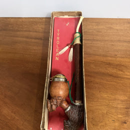 Vintage Tyrolean German Hunters Pipe