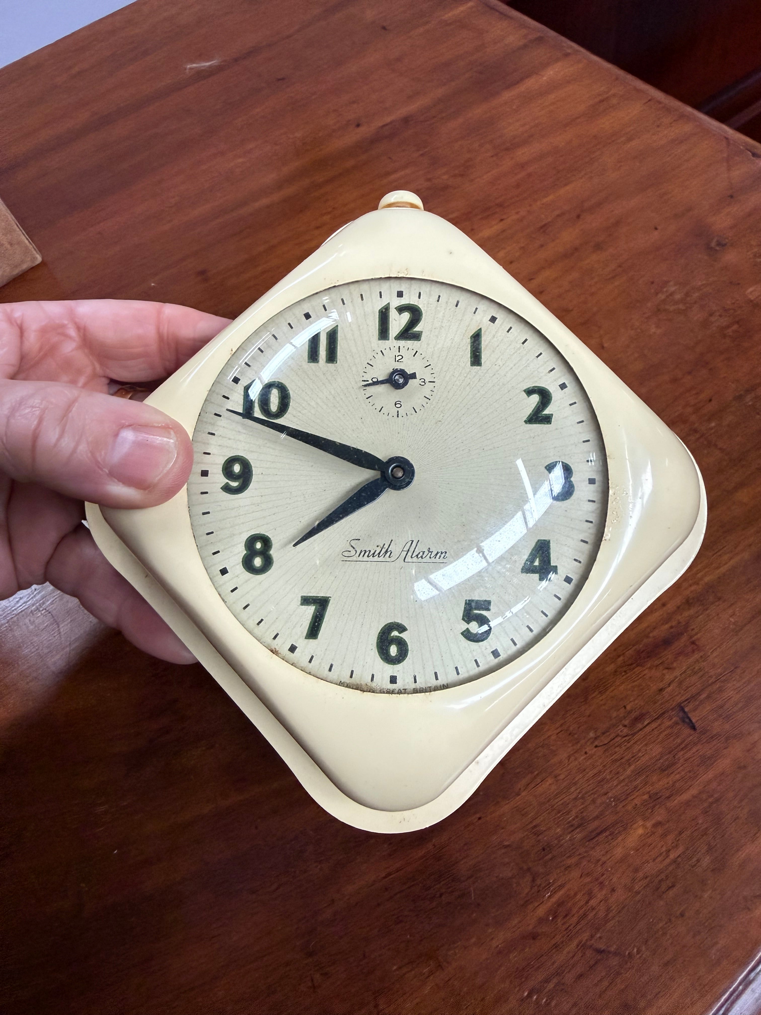 Vintage Smiths Pimpernel Clock | Antique & Vintage | Moonee Ponds Antiques | Australia Wide