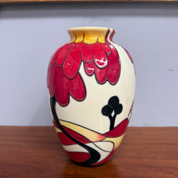 Vintage Old Tupton Ware Vase Noon Design Signed