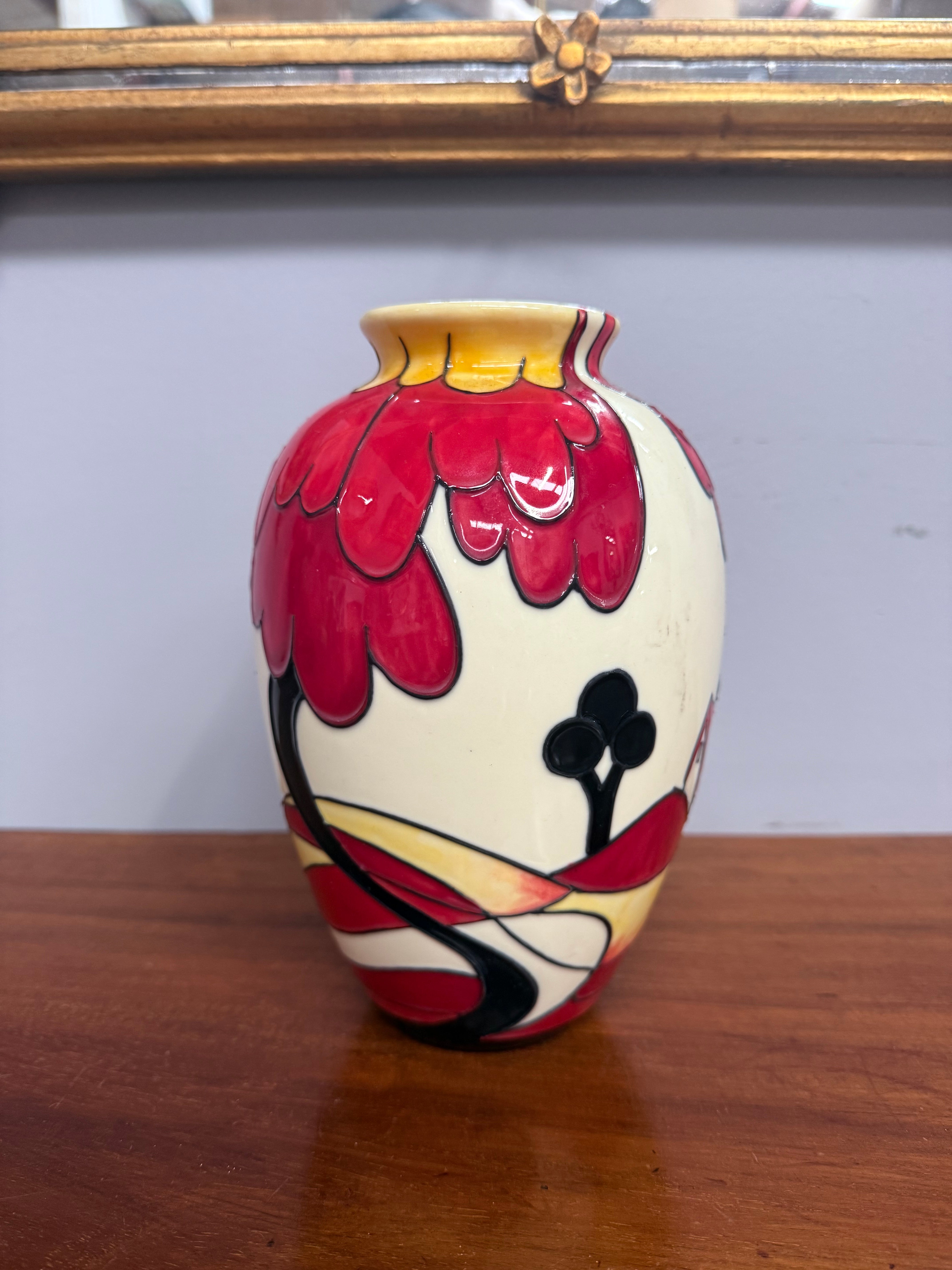 Vintage Old Tupton Ware Vase Noon Design Signed | Antique & Vintage | Moonee Ponds Antiques | Australia Wide