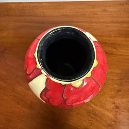 Vintage Old Tupton Ware Vase Noon Design Signed