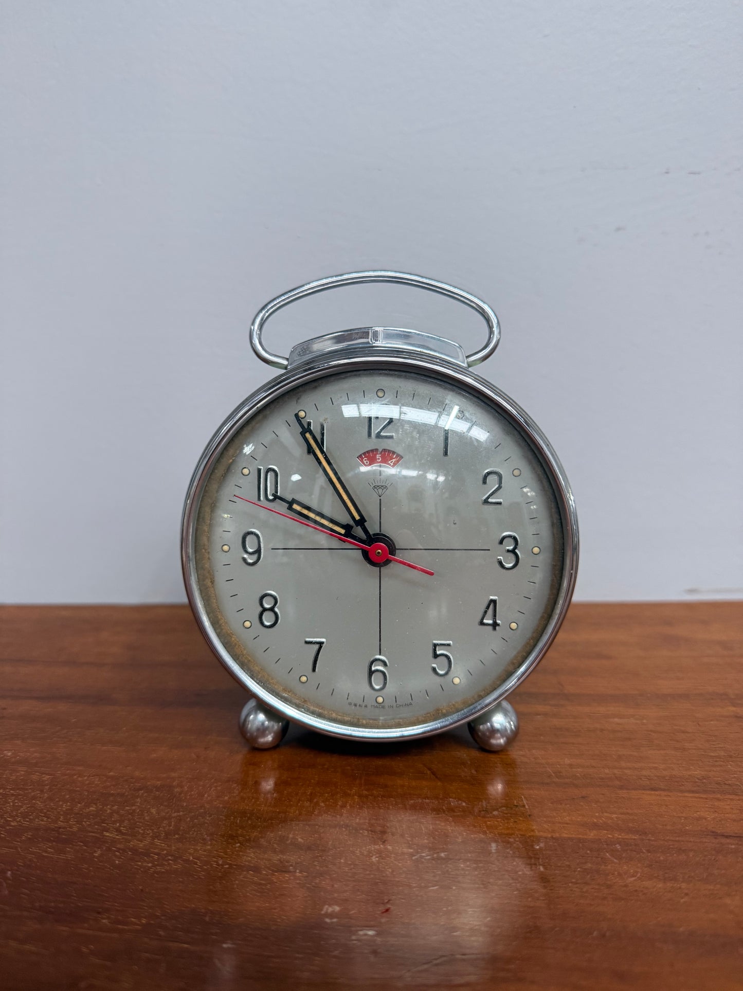 Vintage Diamond Alarm Clock C1960's