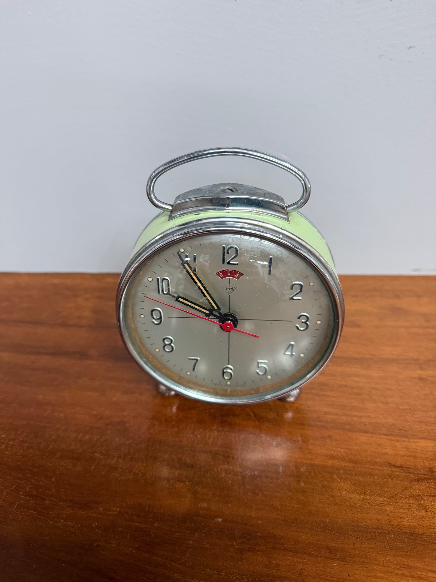 Vintage Diamond Alarm Clock C1960's