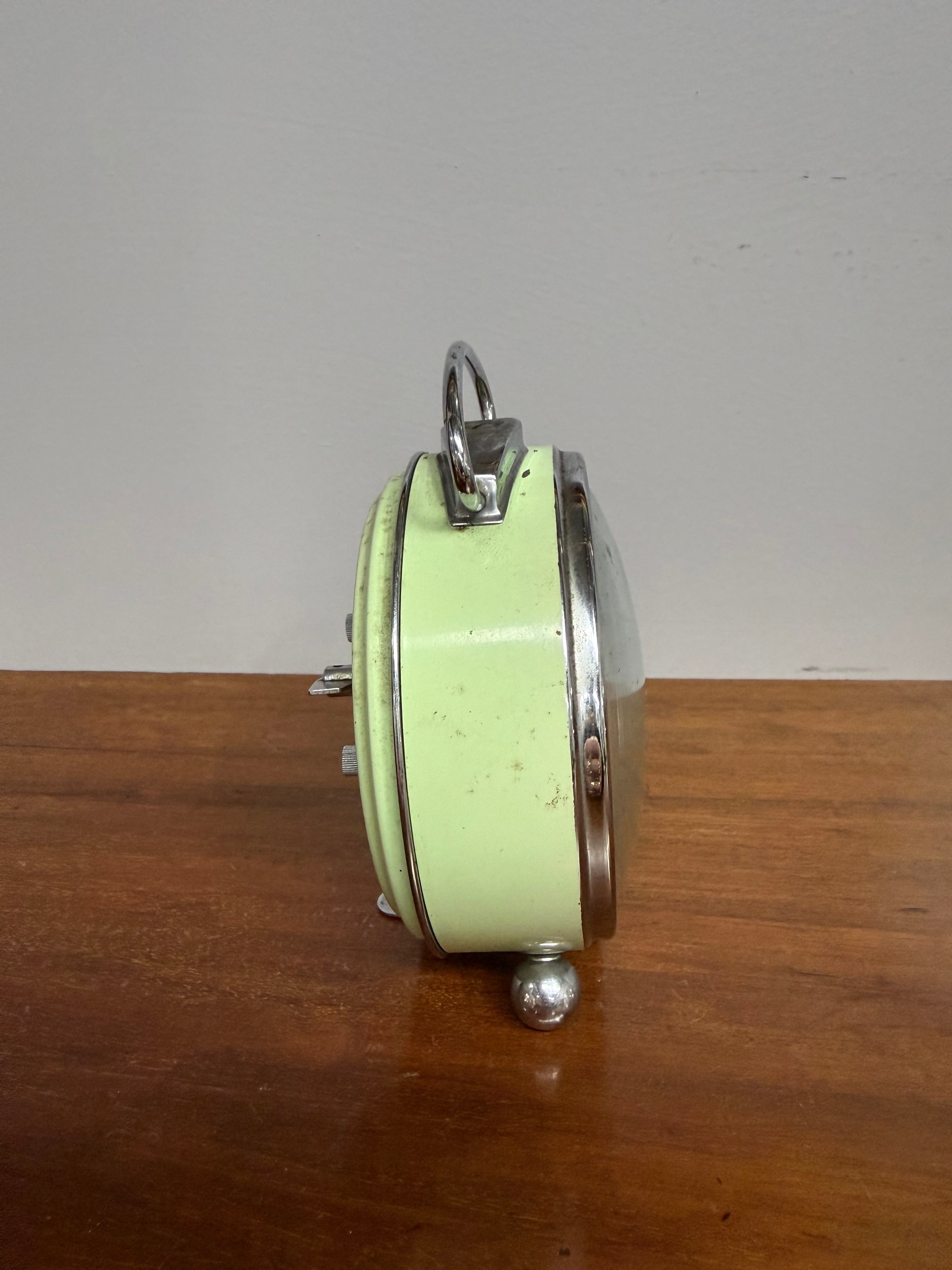 Vintage Diamond Alarm Clock C1960's | Antique & Vintage | Moonee Ponds Antiques | Australia Wide Delivery