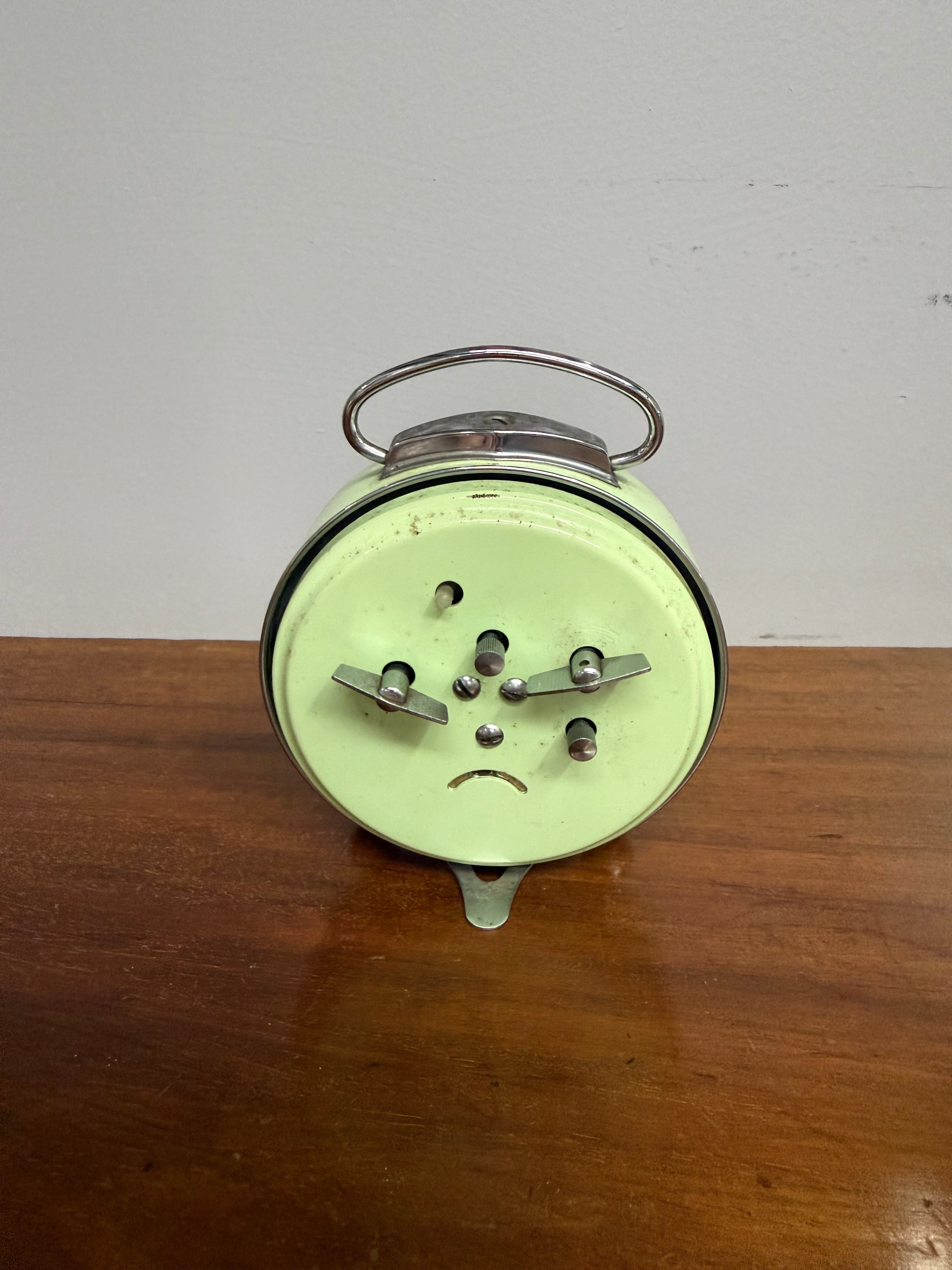 Vintage Diamond Alarm Clock C1960's | Antique & Vintage | Moonee Ponds Antiques | Australia Wide Delivery