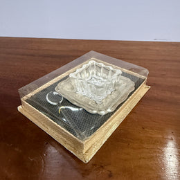 Vintage Salt With Spoon In Original Box