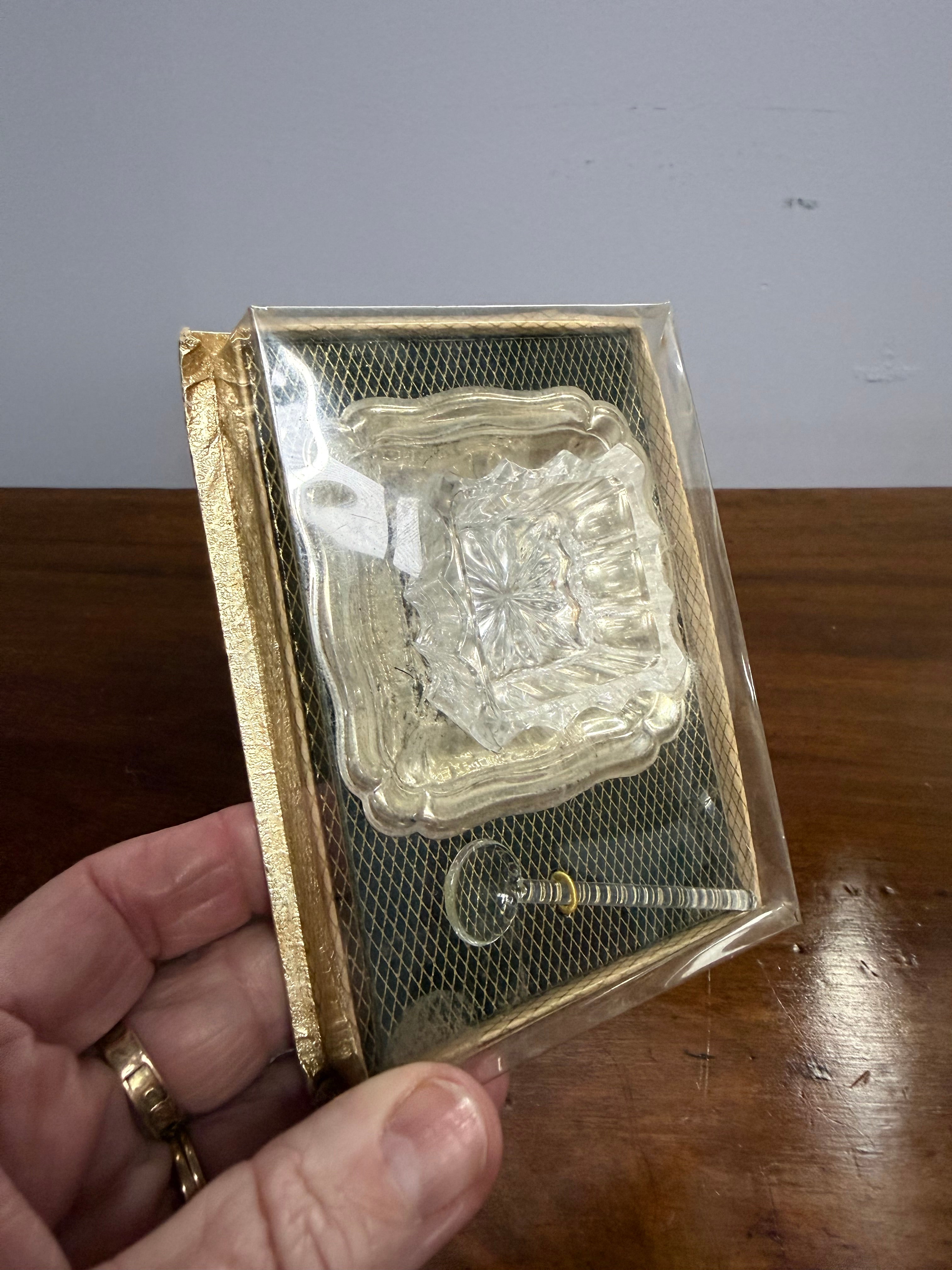 Vintage Salt With Spoon In Original Box | Antique & Vintage | Moonee Ponds Antiques | Australia Wide Delivery