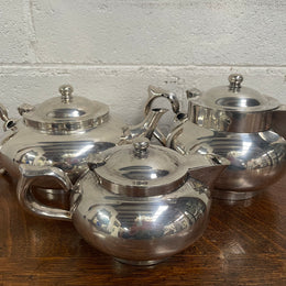 Silver Plate Robur Three Piece Tea Set