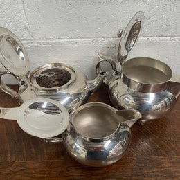 Silver Plate Robur Three Piece Tea Set