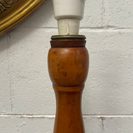 Antique Pine standard lamp that has been rewired to Australian standards with foot pedal. It has been sourced locally and is in good original detailed condition.