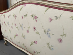 King Size 19th Century Louis XV Style Hand Painted Upholstered | Antique & Vintage | Moonee Ponds Antiques | Australia Wide Delivery