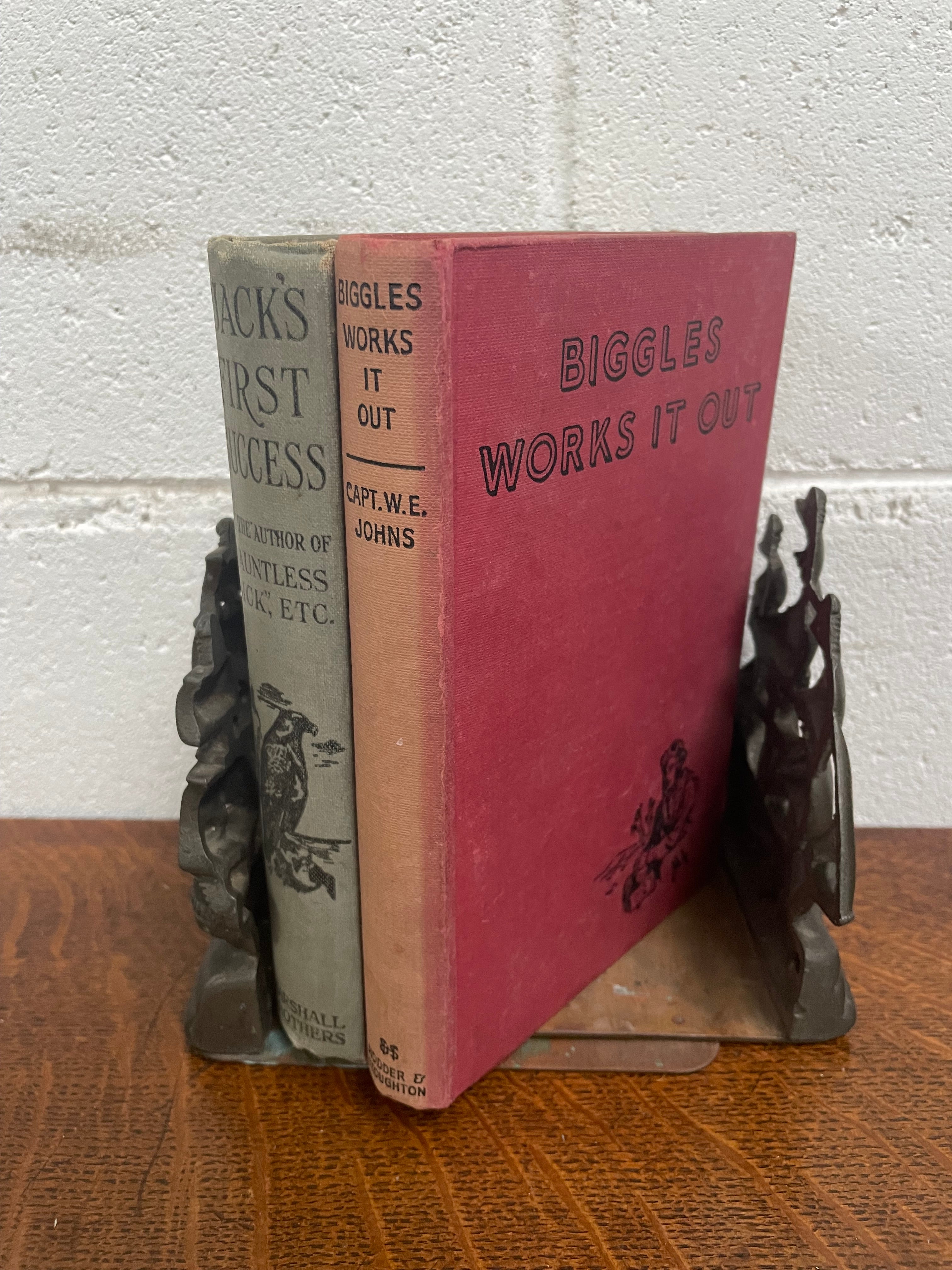 Pair Vintage Metal Sailing Ship Bookends | Antique & Vintage | Moonee Ponds Antiques | Australia Wide Delivery