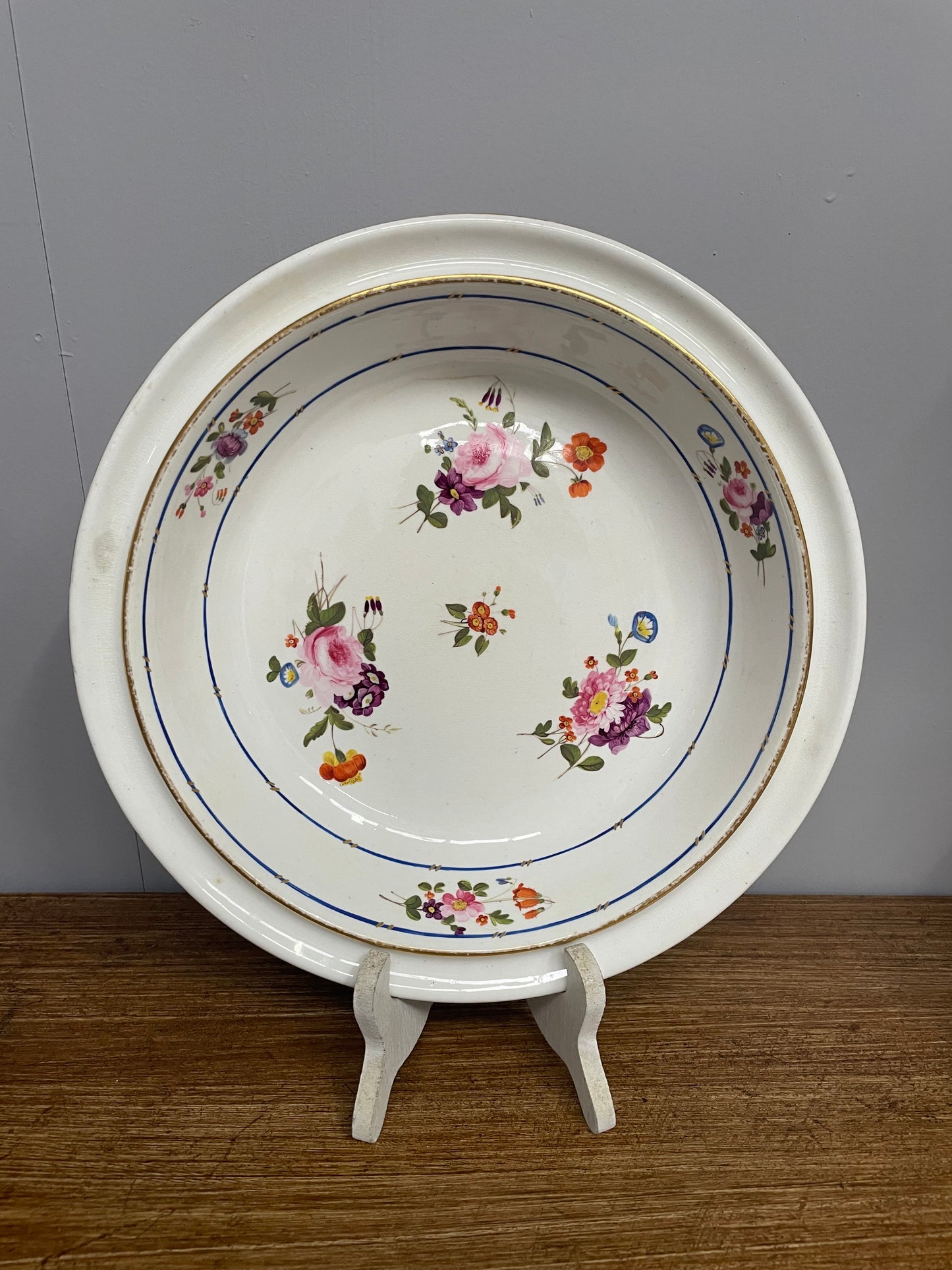 Georgian Bloor Derby Porcelain Dish