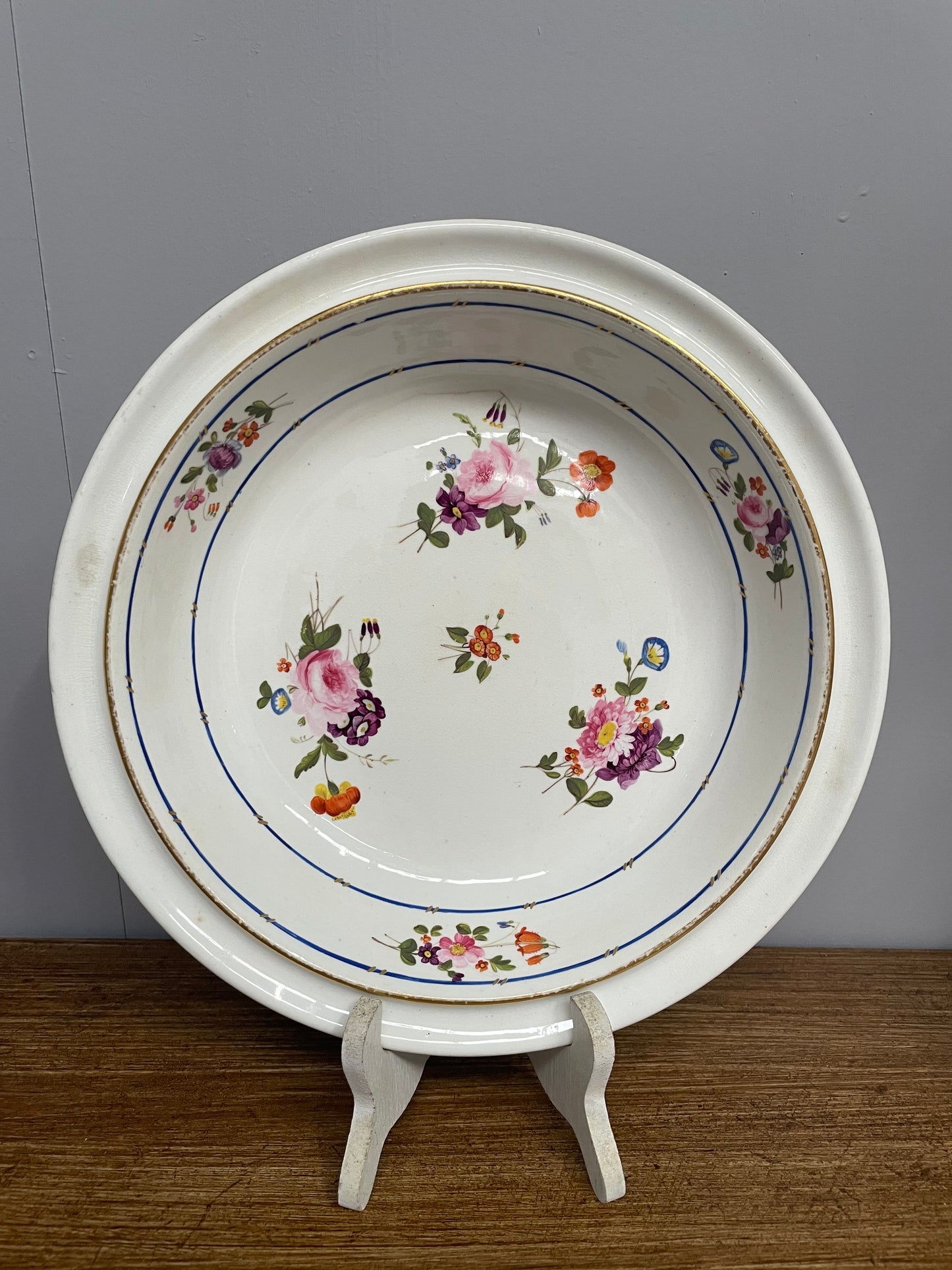 Georgian Bloor Derby Porcelain Dish