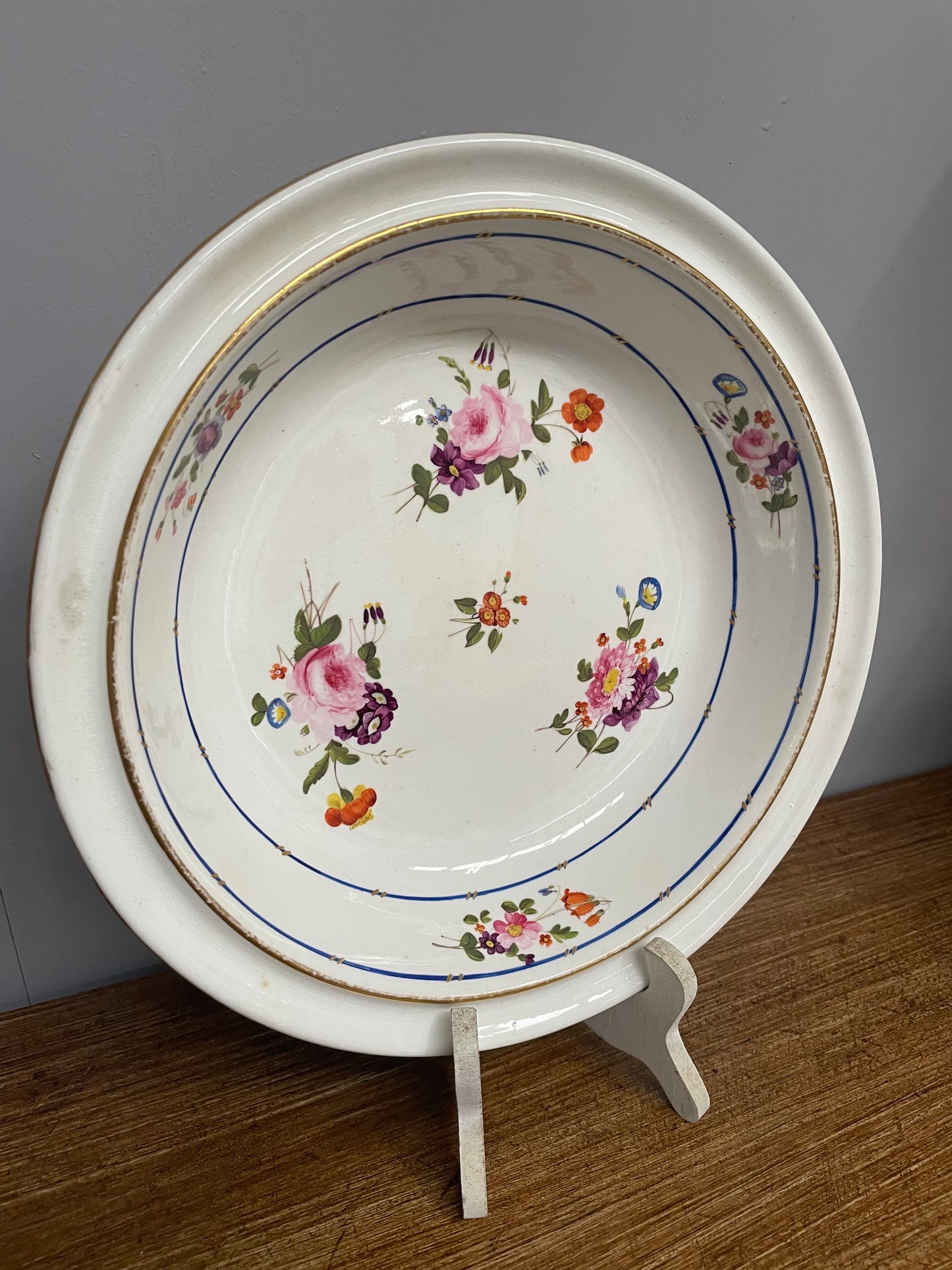 Georgian Bloor Derby Porcelain Dish