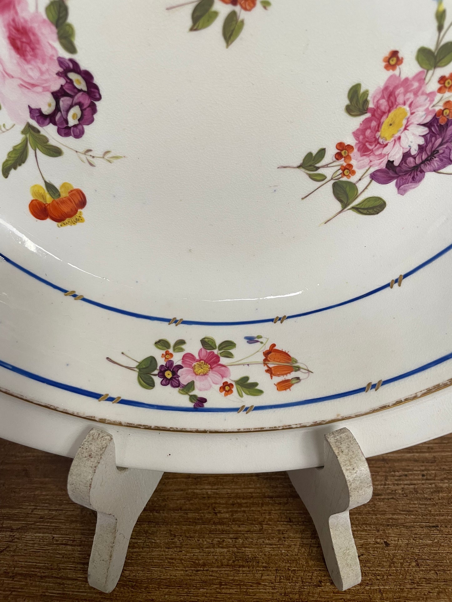 Georgian Bloor Derby Porcelain Dish