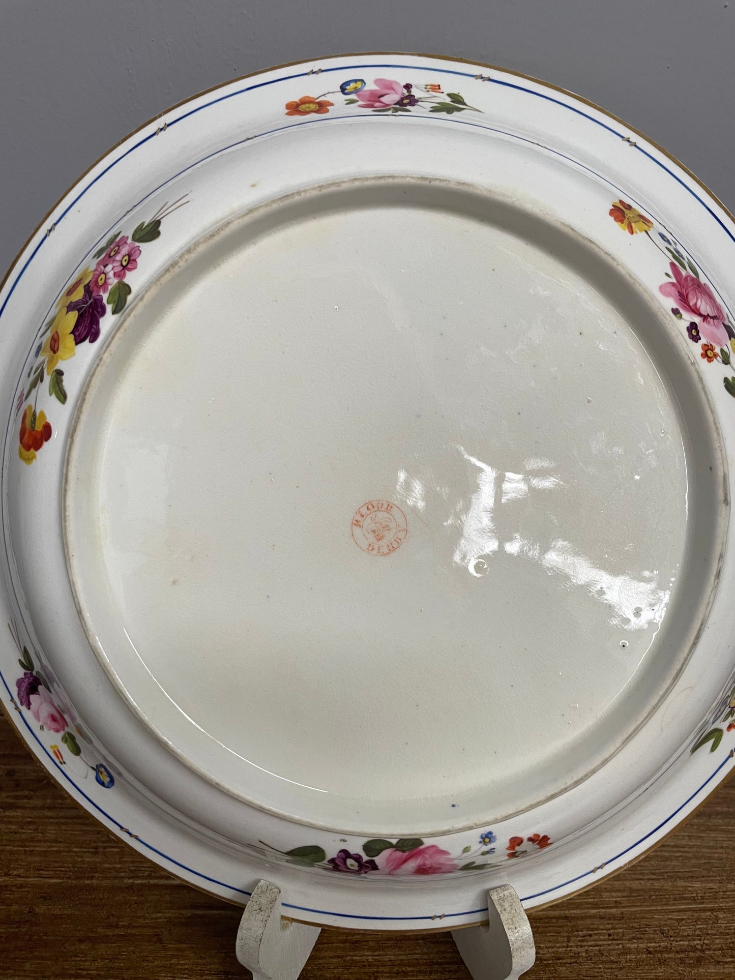 Georgian Bloor Derby Porcelain Dish