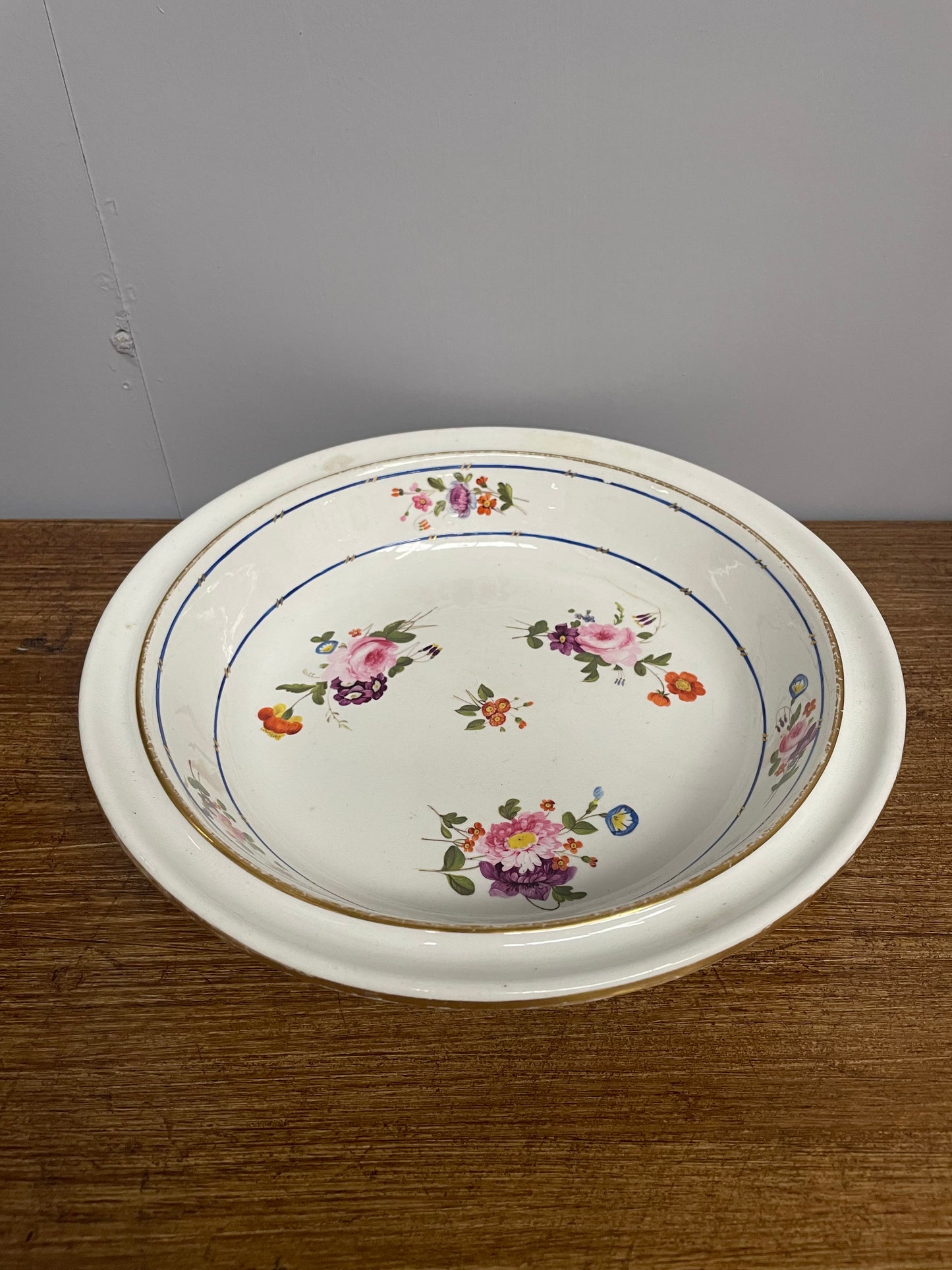 Georgian Bloor Derby Porcelain Dish