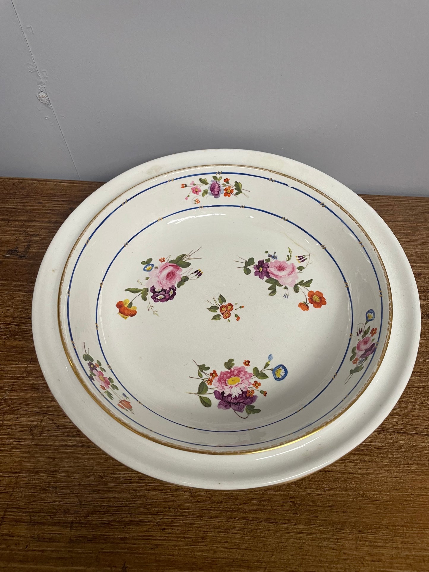 Georgian Bloor Derby Porcelain Dish