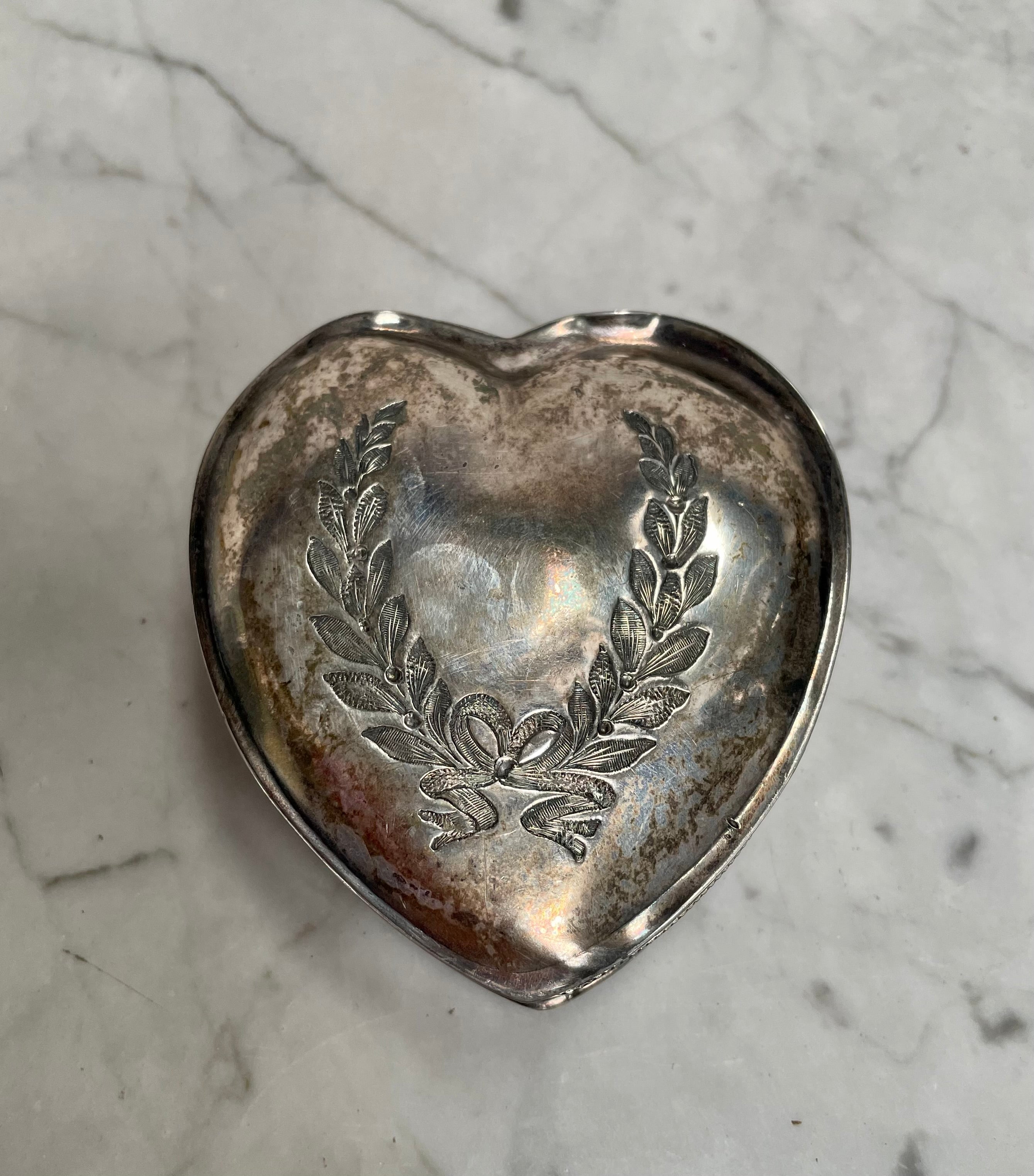 Antique Knicker Bocker Silver Trinket Box | Antique & Vintage | Moonee Ponds Antiques | Australia Wide Delivery