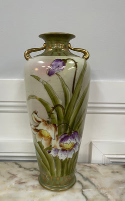 Hand Painted Japanese Vase | Antique & Vintage | Moonee Ponds Antiques | Australia Wide Delivery