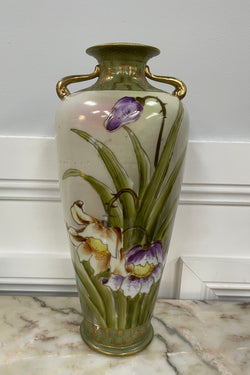 Hand Painted Japanese Vase | Antique & Vintage | Moonee Ponds Antiques | Australia Wide Delivery