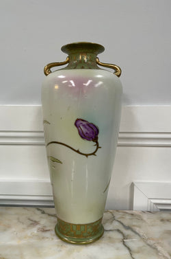 Hand Painted Japanese Vase | Antique & Vintage | Moonee Ponds Antiques | Australia Wide Delivery