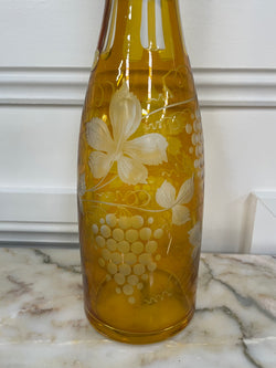 Vintage Bohemian Glass Decanter | Antique & Vintage | Moonee Ponds Antiques | Australia Wide Delivery