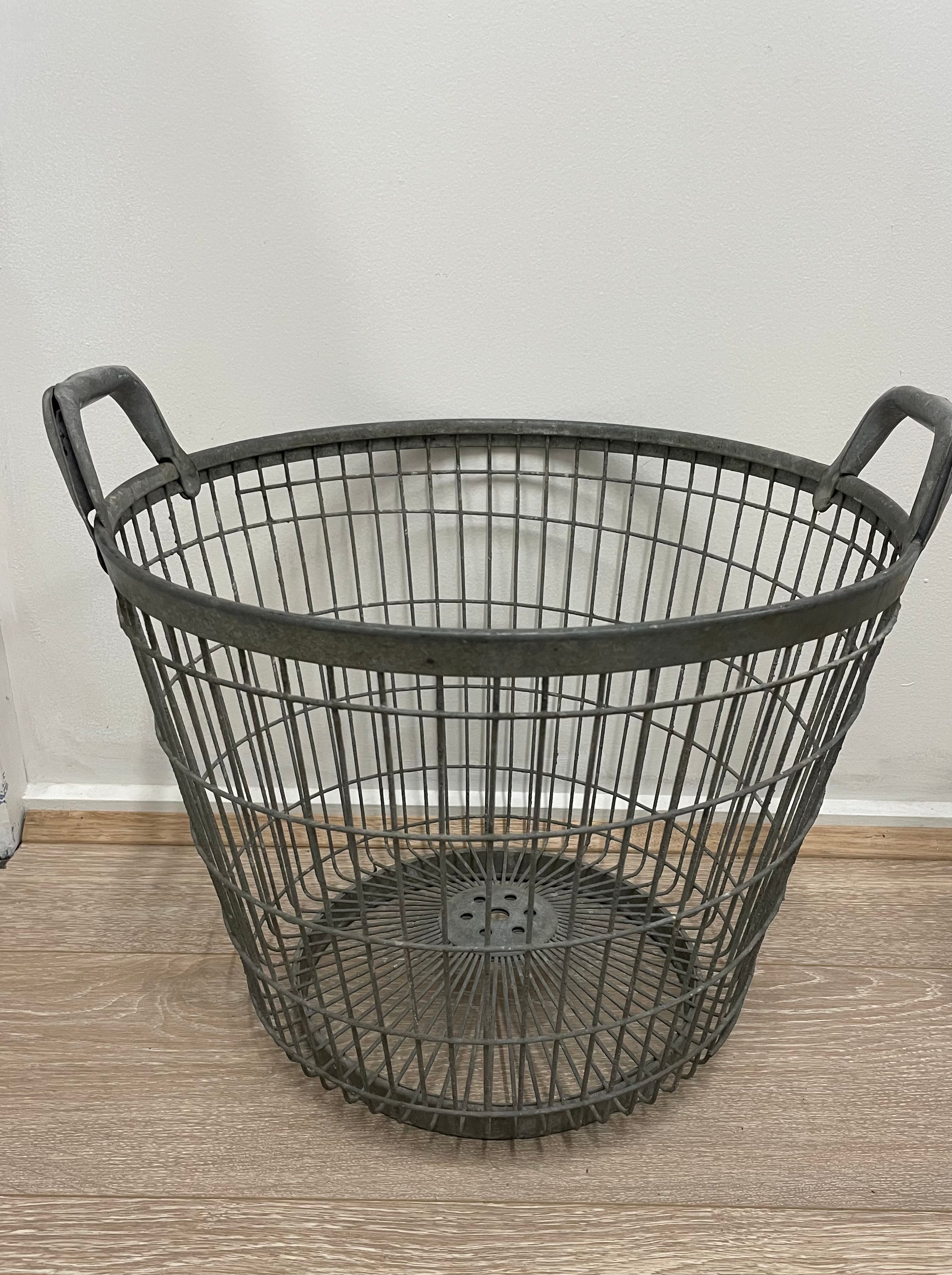French Wire Harvesting Baskets | Antique & Vintage | Moonee Ponds Antiques | Australia Wide Delivery