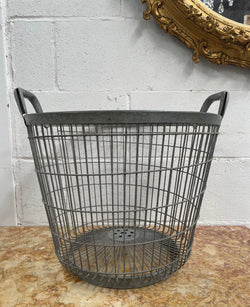French Wire Harvesting Baskets | Antique & Vintage | Moonee Ponds Antiques | Australia Wide Delivery