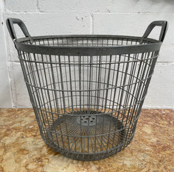 French Wire Harvesting Baskets | Antique & Vintage | Moonee Ponds Antiques | Australia Wide Delivery