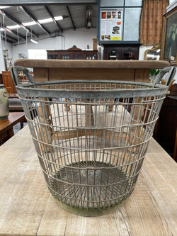 French Wire Harvesting Basket | Antique & Vintage | Moonee Ponds Antiques | Australia Wide Delivery