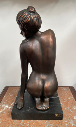 Mid Century Modern Bronze Statue | Antique & Vintage | Moonee Ponds Antiques | Australia Wide Delivery