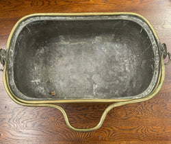 19th Century French Brass Pot | Antique & Vintage | Moonee Ponds Antiques | Australia Wide Delivery