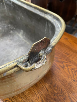 19th Century French Brass Pot | Antique & Vintage | Moonee Ponds Antiques | Australia Wide Delivery