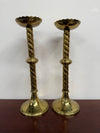 Pair of French Antique 19th Century Gilt Brass Candlestick | Antique & Vintage | Moonee Ponds Antiques | Australia Wide Delivery