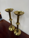 Pair of French Antique 19th Century Gilt Brass Candlestick | Antique & Vintage | Moonee Ponds Antiques | Australia Wide Delivery