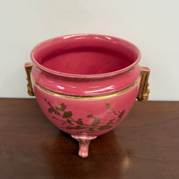 Victorian Pink Porcelain Jardinere