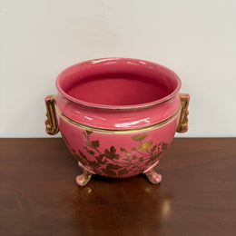 Victorian Pink Porcelain Jardinere
