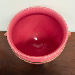 Victorian Pink Porcelain Jardinere