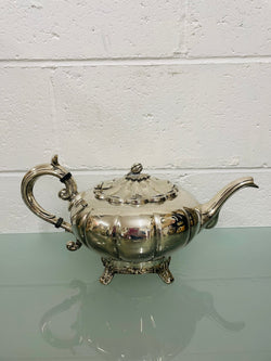 Vintage Heavy Silver Plated Teapot | Antique & Vintage | Moonee Ponds Antiques | Australia Wide Delivery