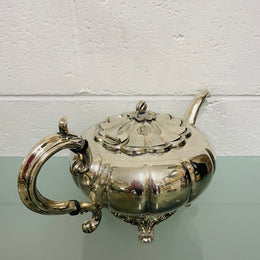 Vintage Heavy Silver Plated Teapot