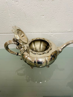 Vintage Heavy Silver Plated Teapot | Antique & Vintage | Moonee Ponds Antiques | Australia Wide Delivery