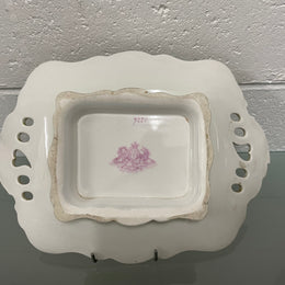 Superb Quality Hand-Painted Ridgway Porcelain Dish