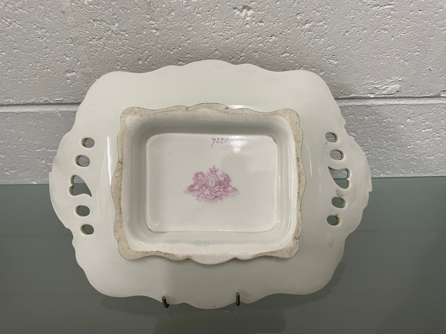 Superb Quality Hand-Painted Ridgway Porcelain Dish