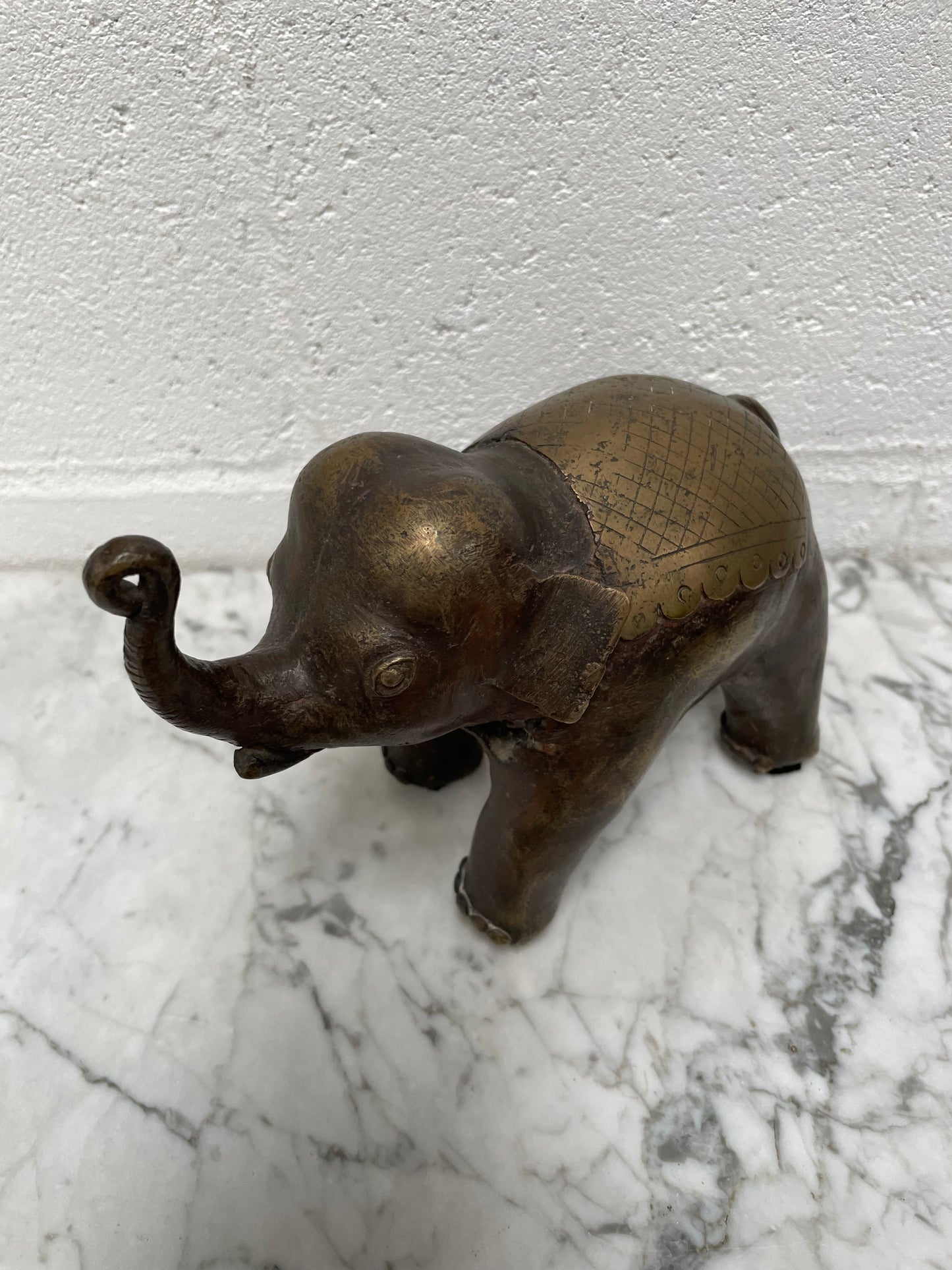 Lovely Vintage Bronze Elephant