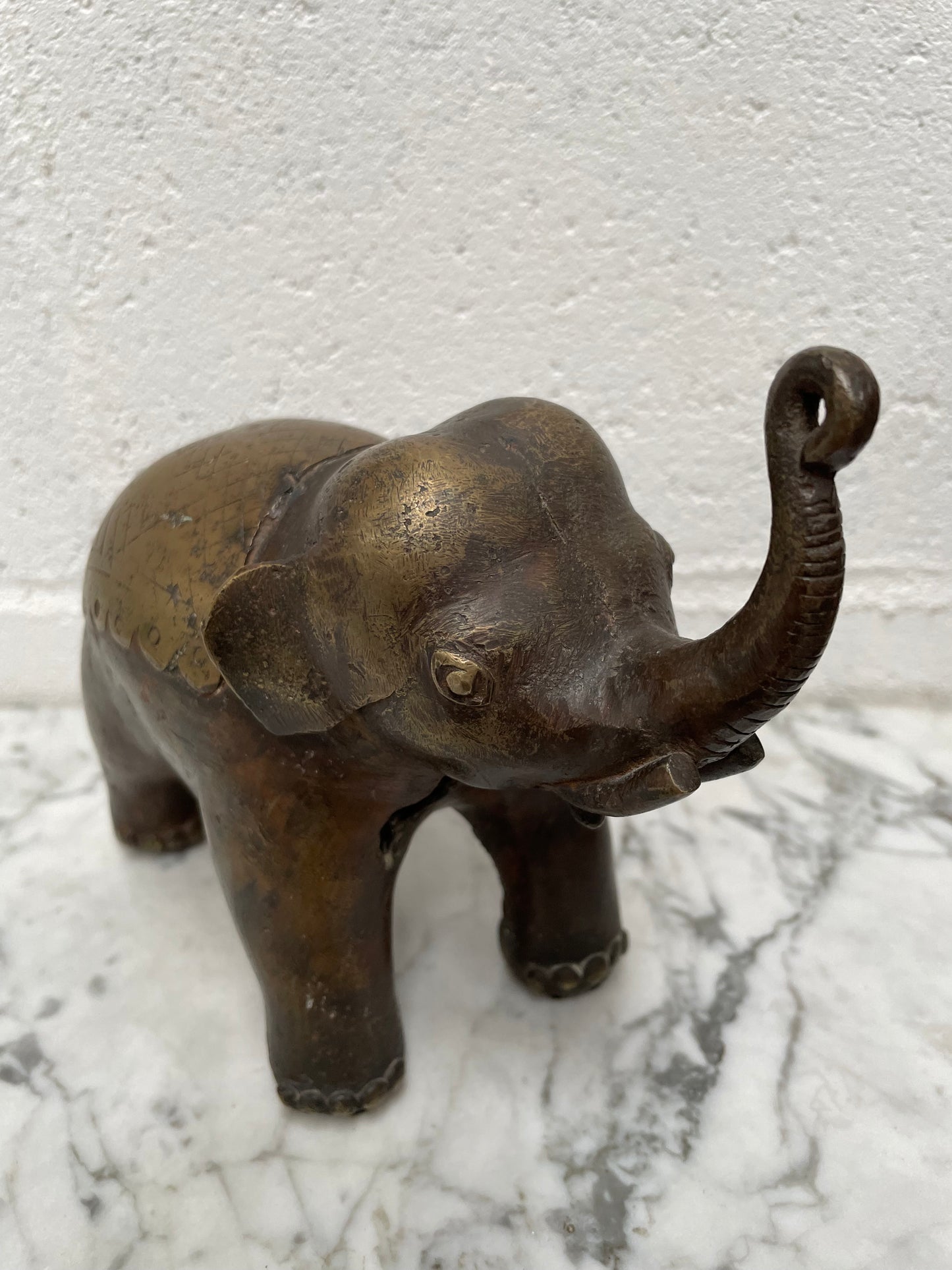 Lovely Vintage Bronze Elephant