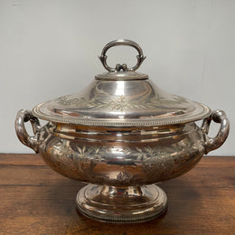 Large Antique Drummond Melbourne Tureen